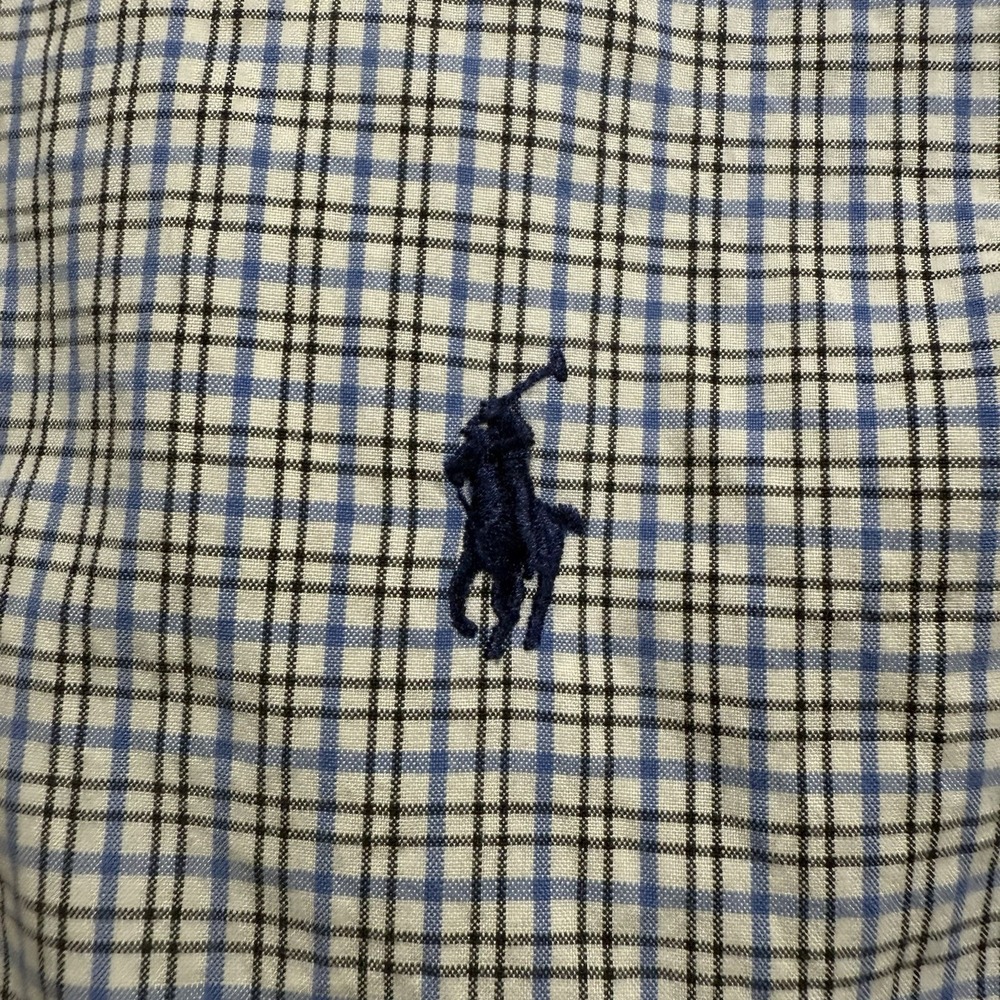 Ralph Lauren Lot 3 Long Sleeve‎ Men's Lg Lightweight Button Down Shirts Pony - Picture 16 of 16